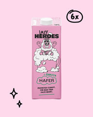 Lazy Heroes Hafer Barista Drink - Mousse végétalienne parfaite sans gluten