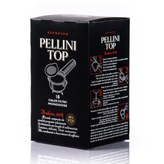 Pellini Caffè, Espresso Pellini Top 100% Arabica - 6 paquets avec 18 dosettes (6x126 g, total 108 dosettes)