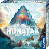 KOSMOS 683801 Nunatak - Temple de glace, jeu familial, configuration 3D cool, pièces de jeu de glace 3D, jeu de stratégie, jeu de société, jeu de fête