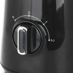 Emerio Standmixer BPA Free Crush Ice Function 1.5L Behälter 2 Geschwindigkeiten + Pulse Funktion Messereinheit Aus Edelstahl Sicherheitsschalter Geschirrspülgeeignet 500 Watt BL-12816.8 Schwarz Bucatarie Naty Shop