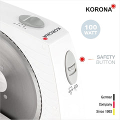 Korona 25500 Trancheuse multifonction, largeur de coupe réglable, lame inox Râpes et trancheuses Naty Shop