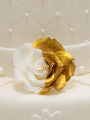 Colorant alimentaire comestible Sugarflair, doré - Poudre de glaçage alimentaire pour gâteaux, muffins, chocolat, pâtisseries, desserts, glaces, boissons, cocktails et plus encore - 4 g