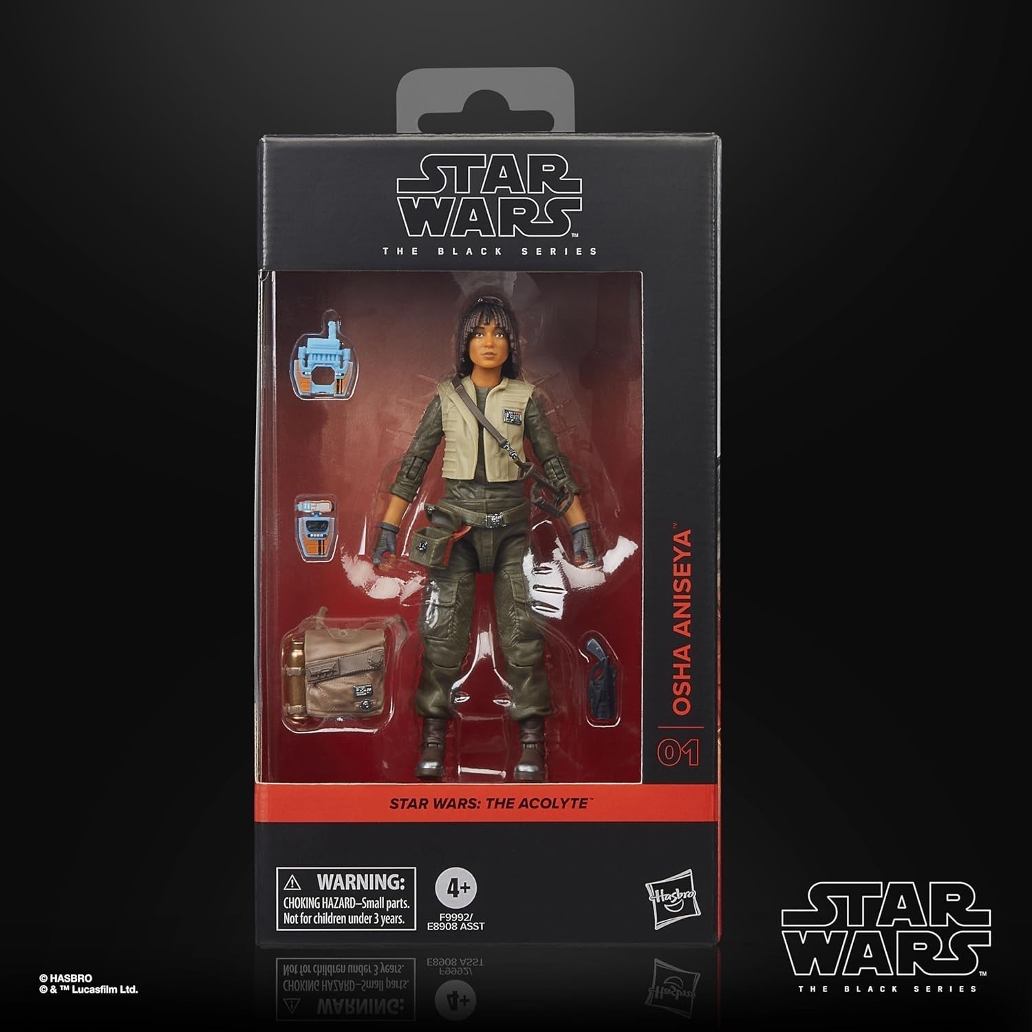 Star Wars Seria Neagră OSHA Aniseya, Figura de acțiune Pentru a colecta acoliții (Scala 15 Cm) Action figures Naty Shop