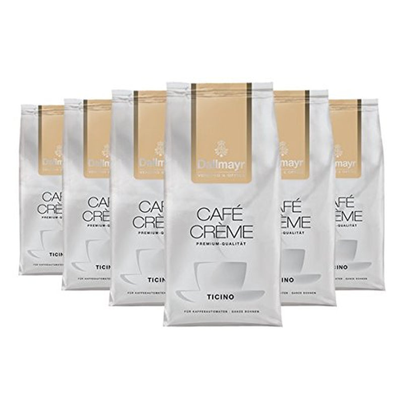 Cafenea Vending & Office? Crème Ticino, boabe întregi, 1000g, pachet de 6