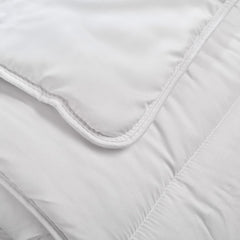 Couette anti-acariens Bleu Calin 140X200 Cm, Pour lit simple, Housse en microfibre douce, Traitement Sanitized Couettes et couettes Naty Shop