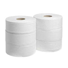 Scott Essential Jumbo Toilet Roll 8501 - papier toilette Jumbo Roll - 6 rouleaux X 1 053 feuilles papier toilette 2 épaisseurs (2 400 M au total)
