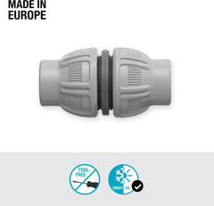Gardena Liano Repairer 1/2" : Raccordement pratique de deux extrémités de tuyau Liano, réparation durable des tuyaux textiles endommagés, résistant au gel et aux UV (18230-20)