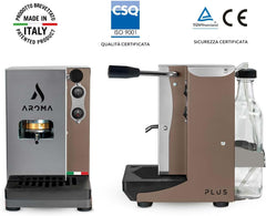 Capsules de café pour machine à expresso Aroma Plus+ ESE 44 (gris taupe)