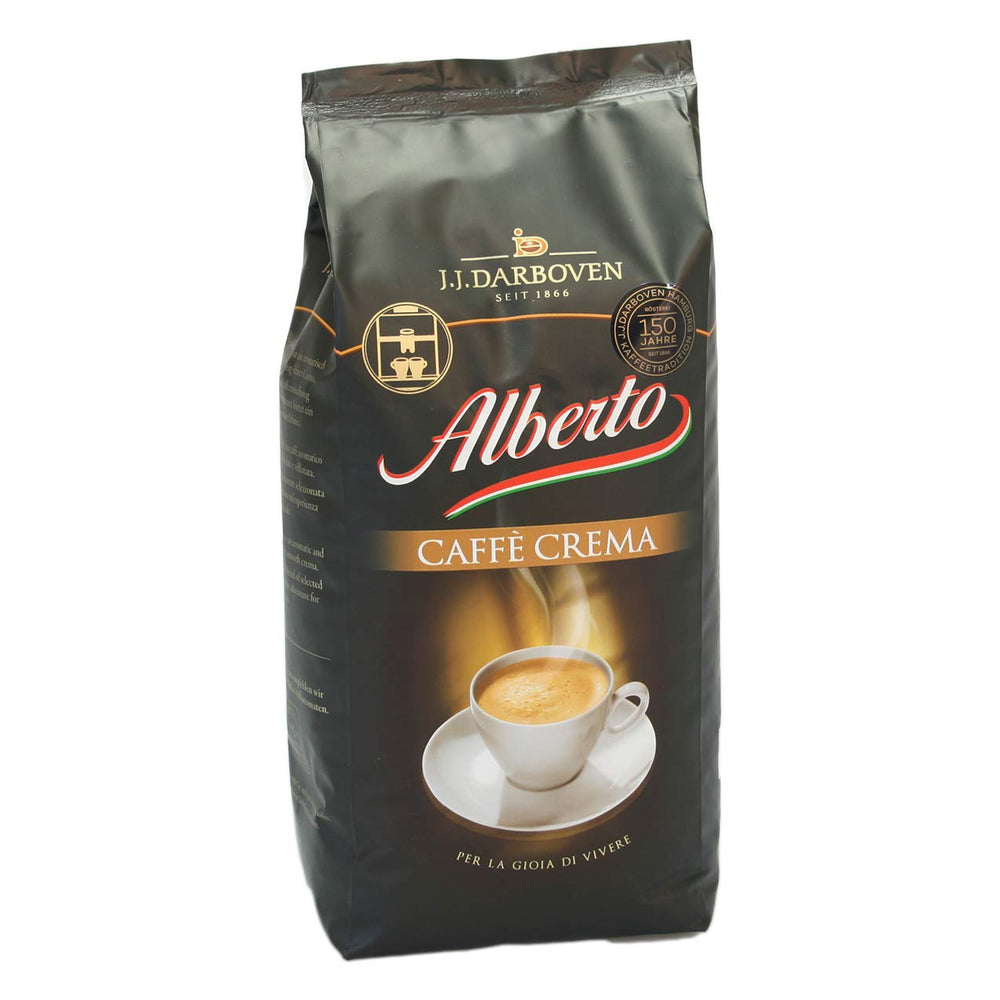 4 x Darboven Alberto Caffè Cream grains de café 1kg