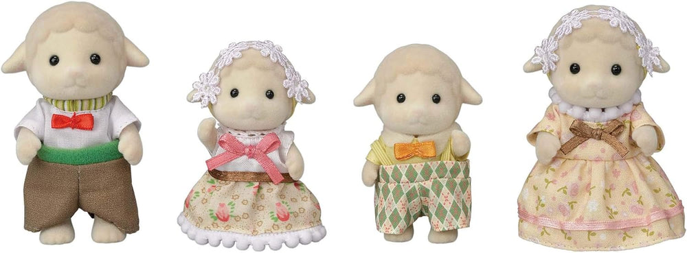 Sylvanian Families 5619 Famille de moutons - Figurines pour maison de poupées