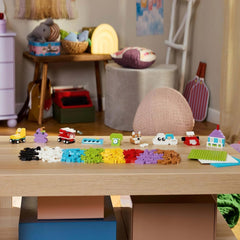 Ensemble créatif LEGO Classic pour construire et jouer - ensemble avec des briques colorées - construisez une maison, un chien, une voiture amusante, un clavier de piano et un arc-en-ciel - ensemble de bricolage pour garçons et filles à partir de 5 ans Jeux de construction Besuche den LEGO-Store