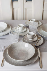 Barazzoni 82000625, Service de table, 18 pièces, 6 personnes, gris, porcelaine Services de table Naty Shop