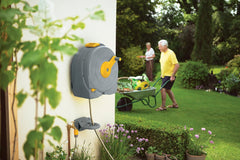 Cutie de furtun Hozelock Fast Reel pentru montare pe perete cu furtun de 40 m