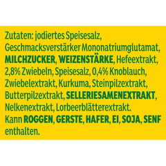 Knorr Würzmischung Universal Aromat für schnelle Gerichte zum Assaisonnement et assaisonnement de viande, légumes, sauces et plus encore 100 g