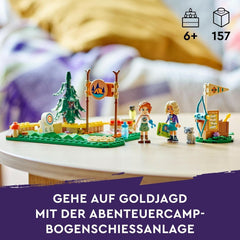 LEGO Friends Tir à l'arc au camp d'aventure Jouet de construction pour enfants avec arc et flèche, 2 figurines et un évier, pour filles et garçons à partir de 6 ans 42622 Ensembles de construction Besuche an LEGO-Store