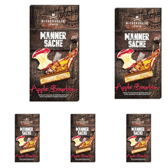 Marz. Tafel Schokolade Pomme Bourbon (1 x 110g) (Pack de 5)