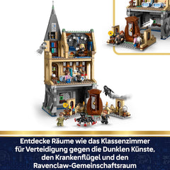 LEGO Harry Potter Château de Poudlard : Flèches de château - Ensemble de bricolage avec 7 figurines - Modèle avec Hermine et Ron Figures - Créations créatives pour les filles, les jeunes et les fans à partir de 9 ans - 76463
