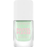 Oja Catrice Pastel Please 040 Mint Breeze, ojă strălucitoare verde deschis, colorată intens, foarte pigmentată, vegană, 10,5 ml