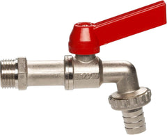 Robinet à boisseau sphérique Gardena : vanne intérieure et extérieure, filetage 26,5 mm (G 3/4"), pour tuyaux 1/2" (13 mm) (7332-20)