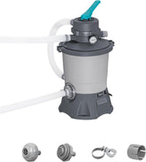 Bestway 58515-7 Pompe avec filtre à sable, 3 596 l, Gris