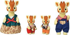 Sylvanian Families 5639 Famille Girafe - Figurines pour Maison de Poupées