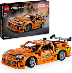 LEGO Technic Fast and Furious Toyota Supra MK4 - Jeu de voiture - Avec moteur à 6 cylindres et porte-clés - Ensemble de modèles pour jeunes et filles à partir de 9 ans - Idée cadeau pour le anniversaire 42204