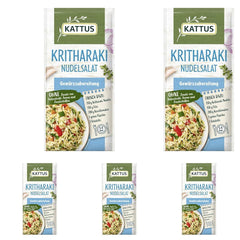 - Kritharaki-Nudelsalat Gewürzzubereitung | Assaisonnement pour 3-4 portions | Ohne Zusatz von Fefeextrakt, Aroma et Zusatzstoffen | 12 g en sachet