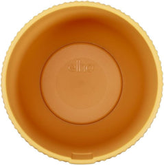 elho Jazz Round Mini 7cm - Pots de fleurs d'intérieur - 100% plastique recyclé - Ø 7 x H 6,5 cm - Jaune/Ambre