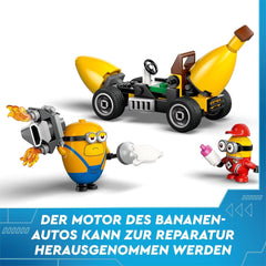 LEGO I - Simply Incorrigible 4 Minions et la machine à bananes pour I - Simply Incorrigible 4 Minions pour enfants Cadeau créatif pour garçons et filles de 6 ans 75580 Jeux de construction Beuche den LEGO-Store