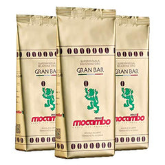 3 x Mocambo Gran Bar Selezione Oro, 250 g de haricots