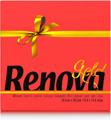 Serviettes en papier Renova Rouge Or - 40 Serviettes
