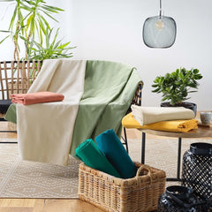 Douceur D'Intérieur, Couverture (220 X 240 Cm) Lucile Curry, Polycoton, Unicolore Douceur d'Intérieur Lits et Couvertures