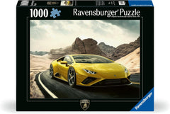 Ravensburger Puzzle 12000195 - Lamborghini Huracán EVO RWD - puzzle jigsaw de 1000 de piese pentru adulți și copii de peste 14 ani, cadou pentru fanii Lamborghini Puzzle Naty Shop