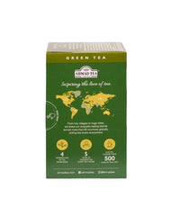 Ahmad Tea – Thé vert – Sachets de thé emballés individuellement avec 2 g de thé par portion – 20 sachets de thé à bandes (lot de 2)