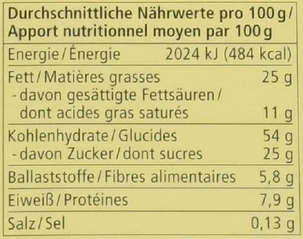 Biscuite cu ciocolată și speltă bio, 150g