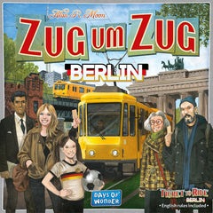 Days of Wonder, Ticket to Ride: Berlin, joc de familie, joc de societate, 2-4 jucători, vârste 8+, 10-15 minute, germană