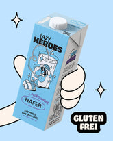 Lazy Heroes Hafer Boisson végétarienne à l'avoine sans gluten avec vitamine D