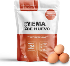 Serman Nutricion Bio Jaune d'Oeuf en Poudre - Sans Gluten Sans Lactose