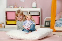 BABY born Sophia Rose - Poupée douce 36 cm - Poupée aux cheveux blonds de haute qualité et aux yeux endormis - Convient aux enfants à partir de 1 an