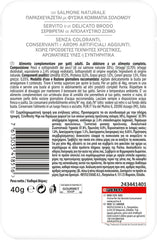 Crystal Delicate Suppenfond für die Katze, mit natural lachs, garniert mit Gemüse, 40 g, 32 Stück