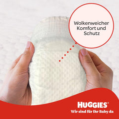 Scutece Huggies pentru bebeluși Little Movers, design Disney, mărimea 3, 168 bucăți (3 x 56), cutie lunară