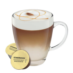 STARBUCKS Vanille Macchiato par Nescafé Dolce Gusto Kaffeekapseln 6 x 12 (72 Kapseln)