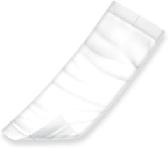 Couches exfoliantes, niveau d'absorption 2 : solution hygiénique pour les utilisateurs souffrant d'incontinence légère, serviettes pour incontinence, 35x11 cm, 56 pièces