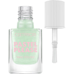Catrice Pastel Please Vernis à ongles 040 Mint Breeze Vert clair Vernis à ongles pailleté profondément coloré hautement pigmenté Vegan 10,5 ml