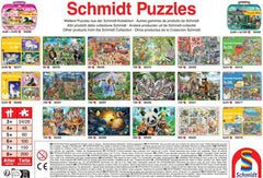 Schmidt Spiele 56216 Puzzle jigsaw pentru copii, 3X24 piese Puzzle Naty Shop