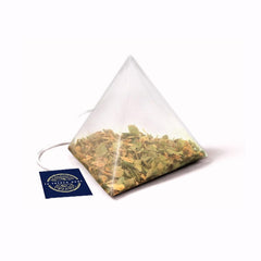 LA TETERA AZUL Infusion écologique de gingembre et de citron. Thé biologique pour perdre du poids en pyramides. Gingembre et citron. 20 pyramides.