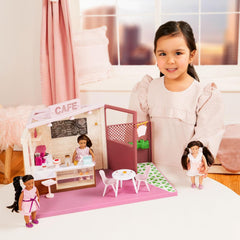Lori - Mode-Freunde : Nina, Amaya, Chen & Flora - 4 Mini-Puppen - 15 cm Modepuppen - Kleider & Schuhe - Jeux pour enfants - 3 ans +