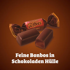 Caramels au chocolat - 3 x 325g - Caramel au chocolat avec glaçage au chocolat amer (30%)