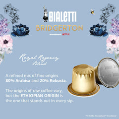 Carton 10 Bridgerton-Kapseln, Royal Regency-Geschmack compatibles Nespresso®