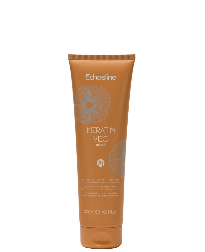 Masque réparateur intensif Echosline pour cheveux colorés et traités chimiquement, 300 ml Naty Shop Hair Mask Default Title